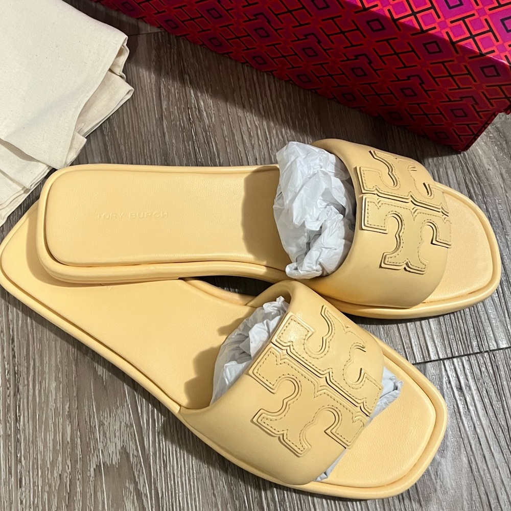 Tory Burch Double T Sport Slide